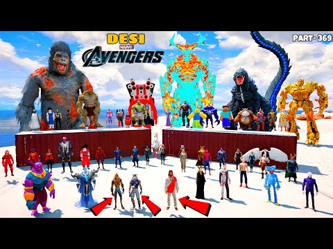 DESI Avengers  Give HEAVEN GOD Power to GOD QUEEN and DEVIL GOD Becoming ANGRY in GTA 5 | #369