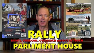 PROTEST RALLY Parliament House (update 6/8/2025)