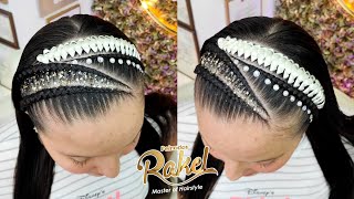 PEINO Infantil con Encintado FÁCIL/ Peinados Rakel