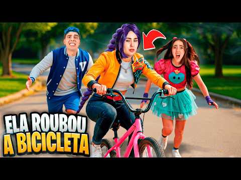 A RUMI ROUBOU A BICICLETA DA BELINHA!! (GUERREIRAS DO K-POP)