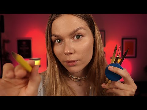 ASMR Tattoo Prep Session for Ears 👂🖊️ | Cleaning, Marking & Soft Spoken Care