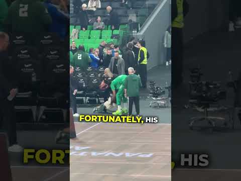 lil bro was out of control at NBA game ๐