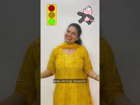 Lal batti kehti tham!๐ฆ#ytshorts #creativelearners #kids #kidssongs #hindirhymes #traffic #song #fun