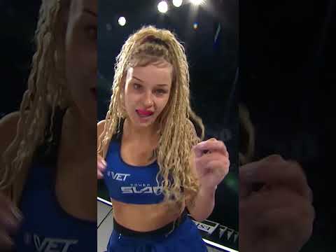 She Celebrated Smugly… Then Everything Changed 😳💥 #knockout #ufc #mma #slap #slapbattles #viral