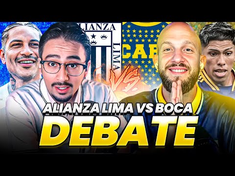 ¿ALIANZA LIMA LE PUEDE GANAR A BOCA? DEBATE CON PERUANO HINCHA DE ALIANZA