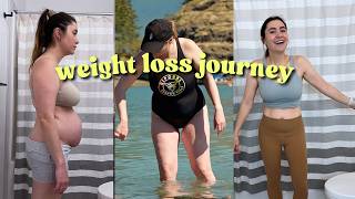 How I Lost the Baby Weight | -50lbs Honest Journey