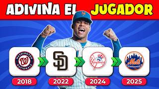 El 99% FALLA ⚾️ Nombra al JUGADOR por sus EQUIPOS 🧩 MLB 2026 💙 Yordan 💛 Soto ❤️ Tatis 💙 Quiz