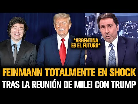 FEINMANN TOTALMENTE EN SHOCK TRAS EL ACUERDO DE MILEI CON TRUMP