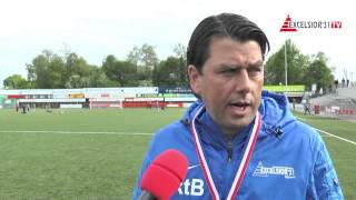 Screenshot van video Reactie Roeland ten Berge op Sparta Nijkerk - Excelsior'31 (0-3) (KNVB Districtsbekerfinale)