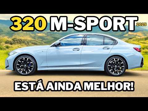 Nova Bmw 320i M-SPORT 2025 chegou com novidades!