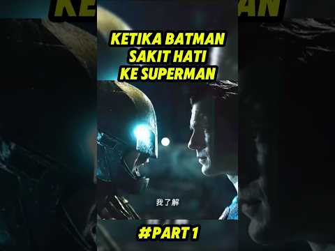 Batman berlatih melawan Superman #filmaksi #supermanvsbatman #filmpendek #filmseru #hiburanmingguini