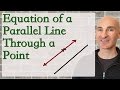Finding Slopes and Parallel Lines