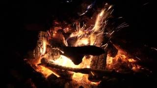 CHILLOUT MUSIC & Crackling Fireplace 🔥 Love, Relaxation, Stress Relief, Sleep - TV RELAX