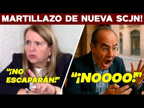 MINISTRA SUELTA TODO! NUEVA SCJN SERÁ EXPLOSIVA. FCH DIRECTO A LA HAYA. PIÑA NO ESCAPARÁ
