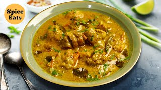 Pepper Chicken In Coconut Milk Gravy | Pepper Chicken Curry With Coconut Milk
