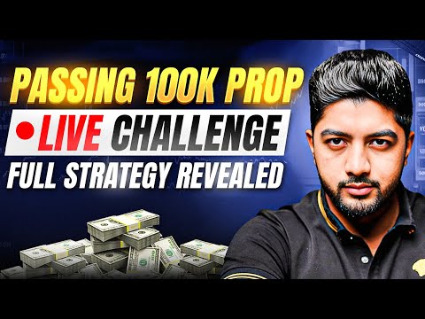 LIVE Trading $100K Prop Challenge | Full Strategy Revealed!
