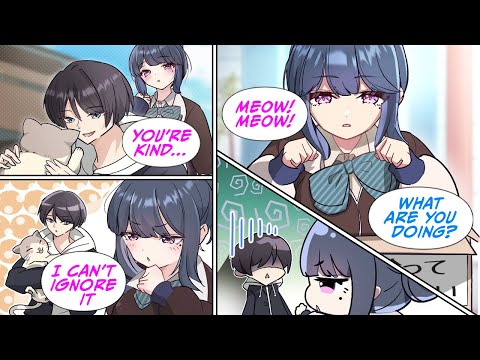 ［Manga dub］The day after my classmate saw me picking up an abandoned cat［RomCom］