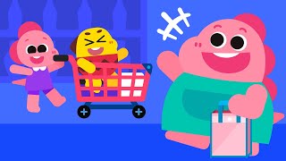 🛒엄마랑 슈퍼마켓에서 장보는 날! | 코코비 슈퍼마켓