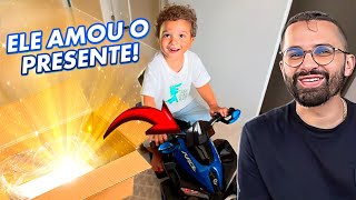 ELE NÃO ACREDITOU NO PRESENTE! 😱🎁 (UNBOXING SURPRESA)