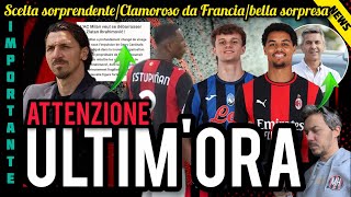 😱SCELTA SORPRENDENTE👀CLAMOROSO SU IBRA🔥BELLA SORPRESA📣SCALVINI❌NON MI FIDO👍MESSAGGIO POSITIVO!