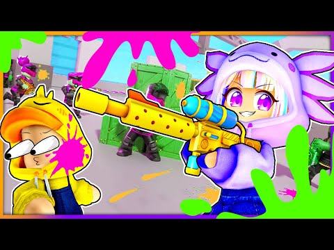 まるでスプラトゥーン🔫⚡コンビで命がけの対決をした結果仲が悪くなった！？