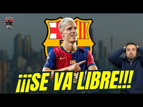 ❌DANI OLMO PUEDE QUEDAR LIBRE DEL FC BARCELONA❌