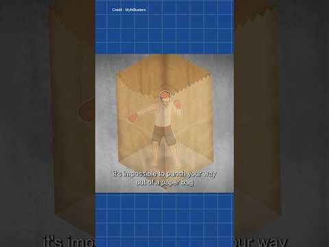 Impossible to Break Paper Bag ￼