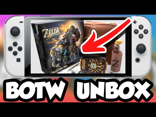 Breath of the Wild Surprise Box! Unboxing!