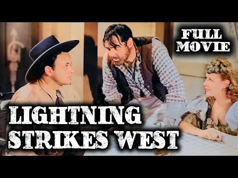 LIGHTNING STRIKES WEST | Ken Maynard | Full Western Movie | English | Wild West | Free Movie