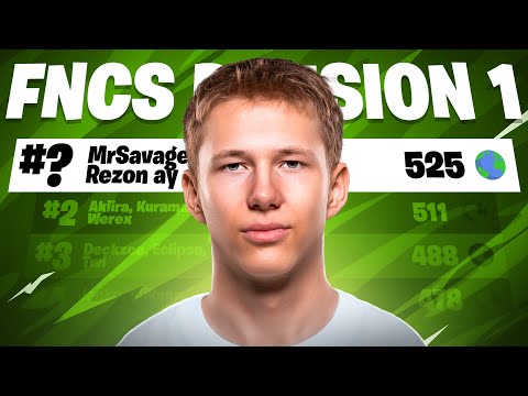 3x First Place Wins in Division 1 FNCS Cup (Full Gameplay)