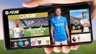 HA SALIDO EL PRIMER FC 26 ANDROID CON NUEVOS FICHAJES ACTUALIZADOS, MODO CARRERA, KITS 26 (FIFA 14)