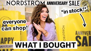 NORDSTROM ANNIVERSARY SALE 2025 *IN-STOCK* 🌟 Everyone Can Shop!! 💖 What I Bought #NSALE Edition 🛍️