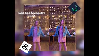 Salish Edit ll Dancing edit ll tutorial using alight motion and capcut