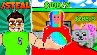I Stole RAINBOW BRAINROTS in Steal a Brainrot Roblox!