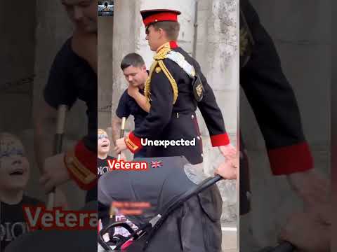 When a Veteran Who Lost His Leg Meets a Royal Soldier