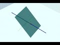 Intersection of a Plane and a Line