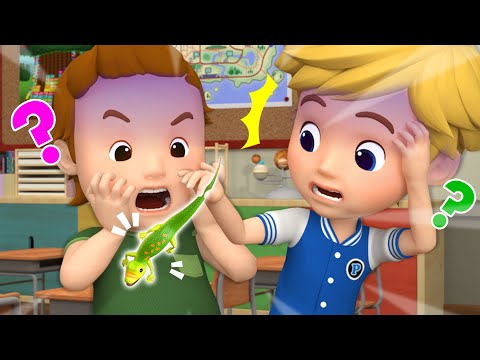 A Lizard Disturbance🦎│Best Fire Safety Series🚒│Safety Cartoons for Kids│Robocar POLI TV