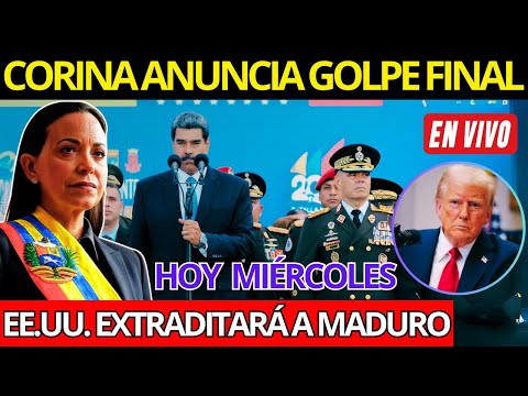 ¡ÚLTIMA HORA! TRUMP Y MARÍA CORINA CONFIRMAN ACCIÓN CLAVE CONTRA EL RÉGIMEN DE MADURO EN VENEZUELA