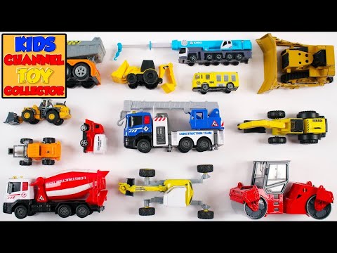 Learn About Construction Vehicles for Kids + More Fun Toy Videos