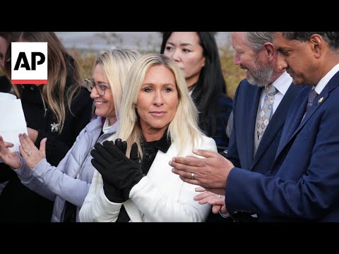 YouTube video thumbnail: Some People in Georgia Say Marjorie Taylor Greene Could've won Without Trump