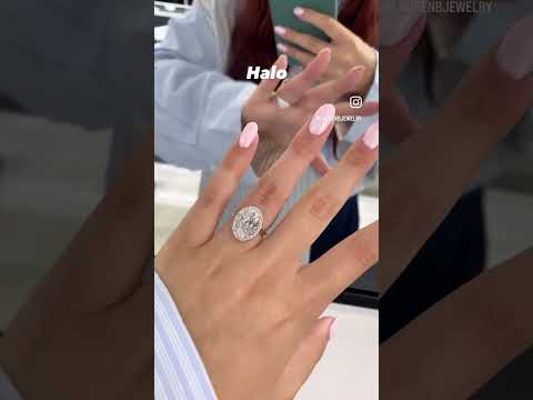 Dress Up Your Oval Diamond Engagement Ring
