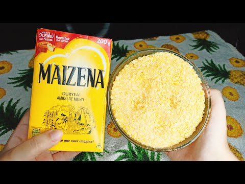 TEM MAISENA E FLOCÃO?FAÇA ISSO NO CAFÉ DA MANHÃ PRONTO EM 10 MINUTOS NA FRIGIDEIRA