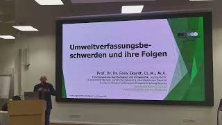 Prof. Dr. Dr. Felix Ekardt: Vortrag zu den Umwelt- Verfassungsbeschwerden am 29.1.2026 in Hannover
