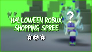 HALLOWEEN IS HERE | Roblox halloween shopping spree!