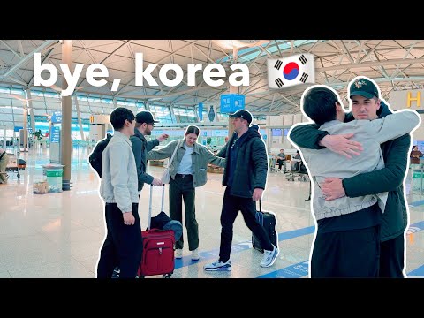 goodbye, korea 🇰🇷 😢 what my brother will miss most, last days in seoul & best food spots