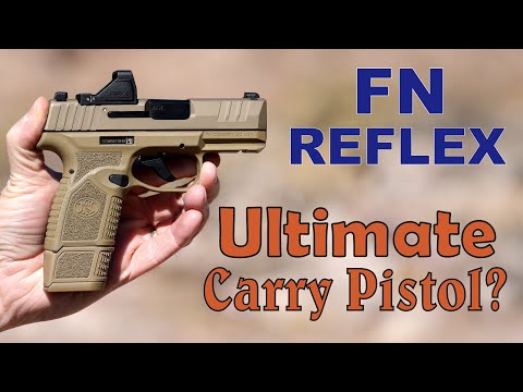 FN Reflex 9mm with Viridian Green Dot Optic & 4 Magazines - Range Review - I Love This Pistol!