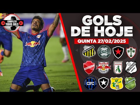 ⚽️ TODOS OS GOLS DESTA QUINTA 27/02/2025 GOLS DA COPA DO BRASIL, GOLS DE HOJE,GOLS DO DIA (COMPLETO)