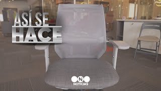 ASÍ SE HACE: SILLA DE OFICINA - Telefe Noticias