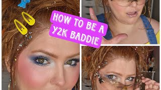 ✨ Y2K Baddie Tutorial | The Ultimate 90s Makeup & Hair Transformation! ✨🦋