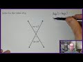 Solving Equations and Angle Measures